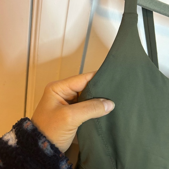 Lululemon Olive Green Strappy Active Tank - Picture 4 of 4